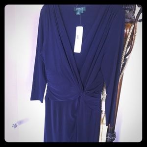 Ralph Lauren navy blue dress